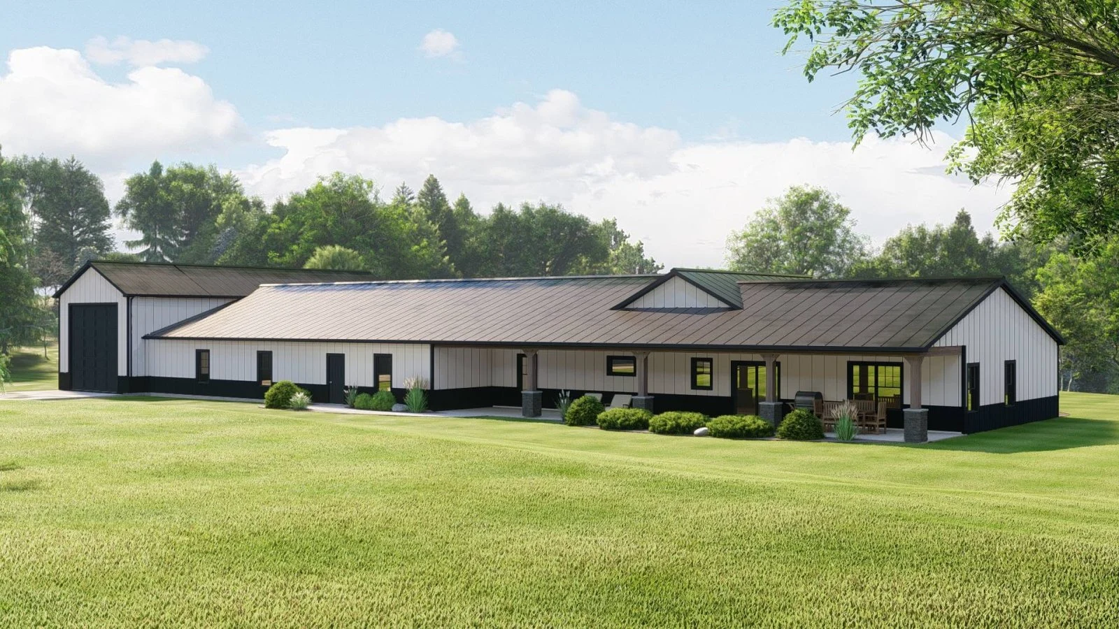 CHD-22258 Barndominium House Plan – Photo 2