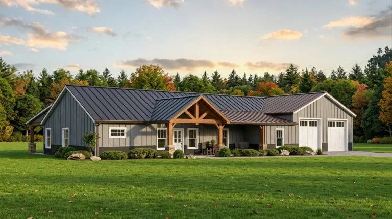 CHD-22263 Barndominium House Plan – Photo 1