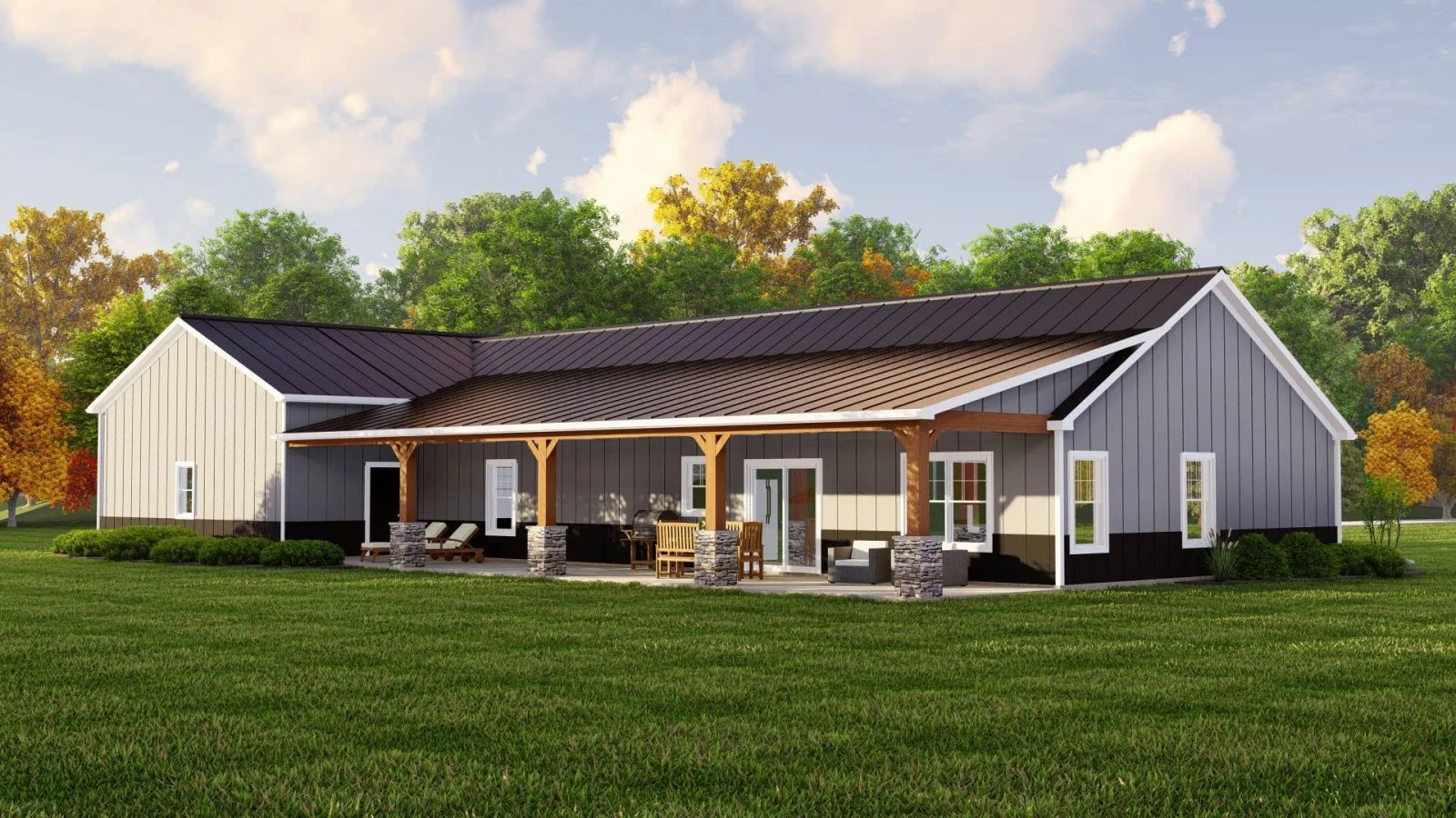 CHD-22263 Barndominium House Plan – Photo 2