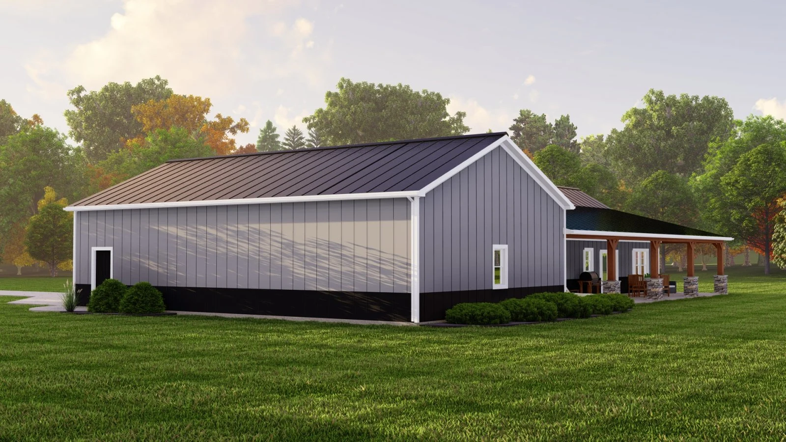CHD-22263 Barndominium House Plan – Photo 3