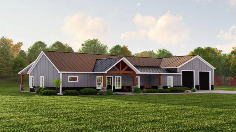 CHD-22263 Barndominium House Plan – Photo 4