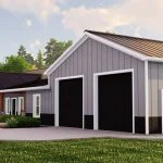 CHD-22263 Barndominium House Plan – Photo 5