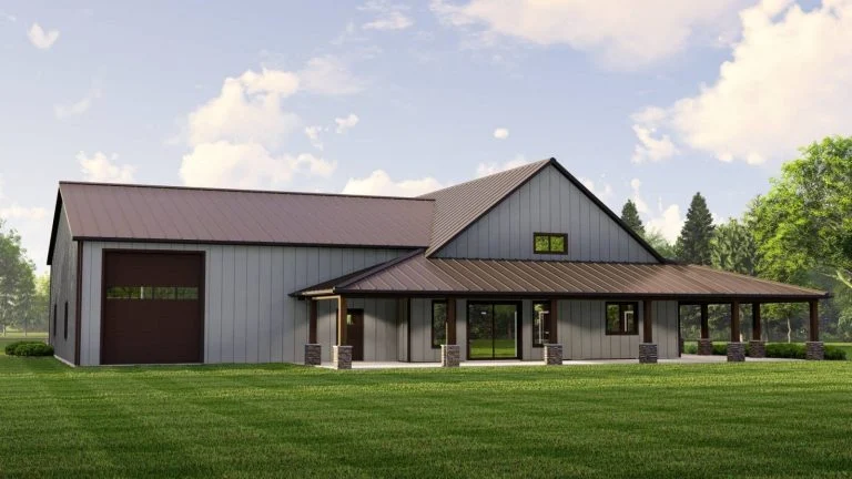 CHD-22275 Barndominium House Plan – Photo 2