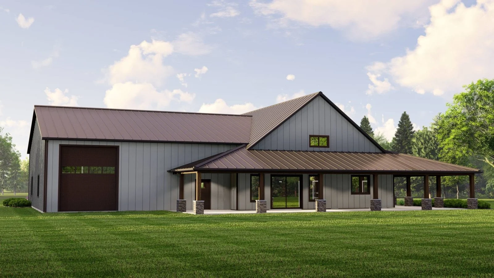 CHD-22275 Barndominium House Plan – Photo 2