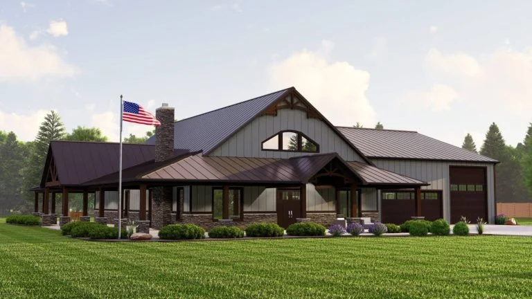 CHD-22275 Barndominium House Plan – Photo 4