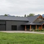 CHD-22276 Barndominium House Plan – Front Elevation