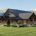 CHD-22276 Barndominium House Plan – Photo 1