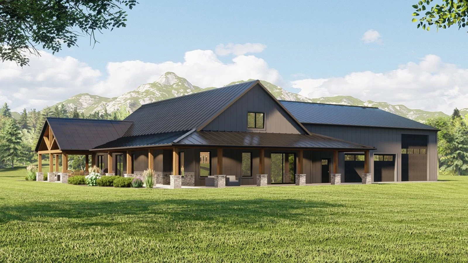 CHD-22276 Barndominium House Plan – Photo 3