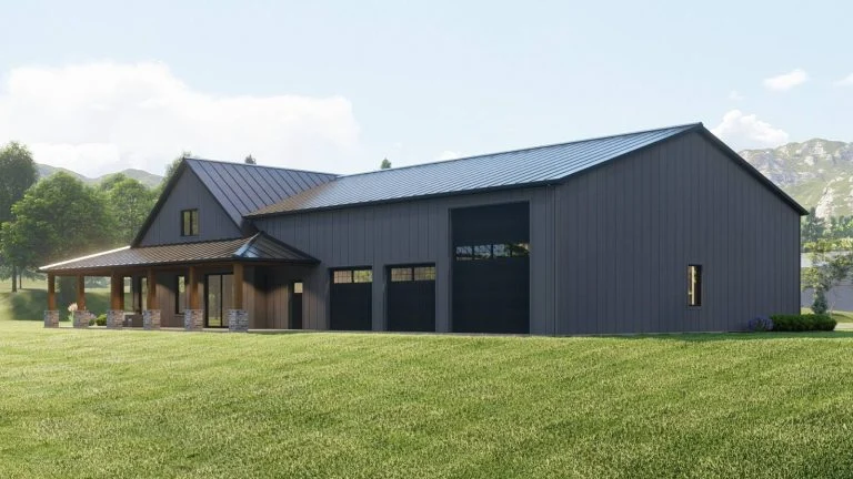CHD-22276 Barndominium House Plan – Photo 4