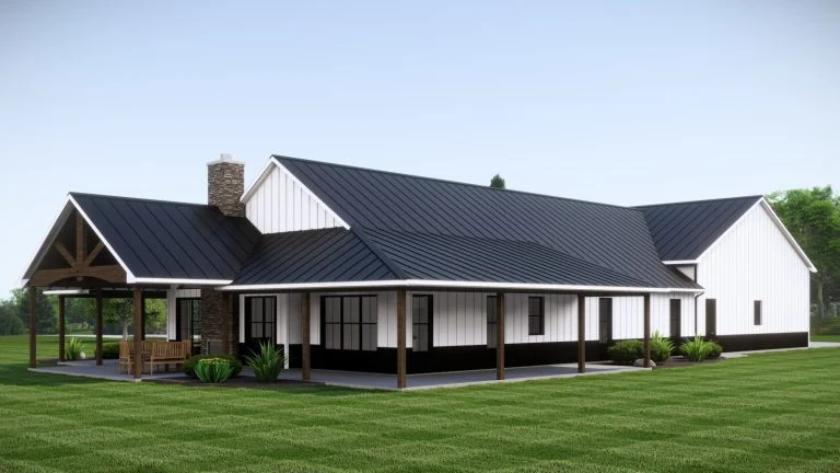 CHD-22282 Barndominium House Plan – Photo 2