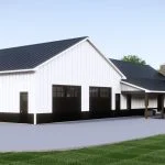 CHD-22282 Barndominium House Plan – Photo 4