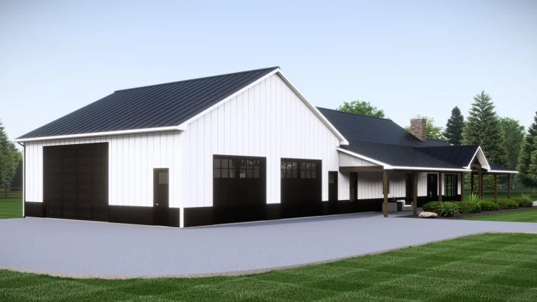 CHD-22282 Barndominium House Plan – Photo 4