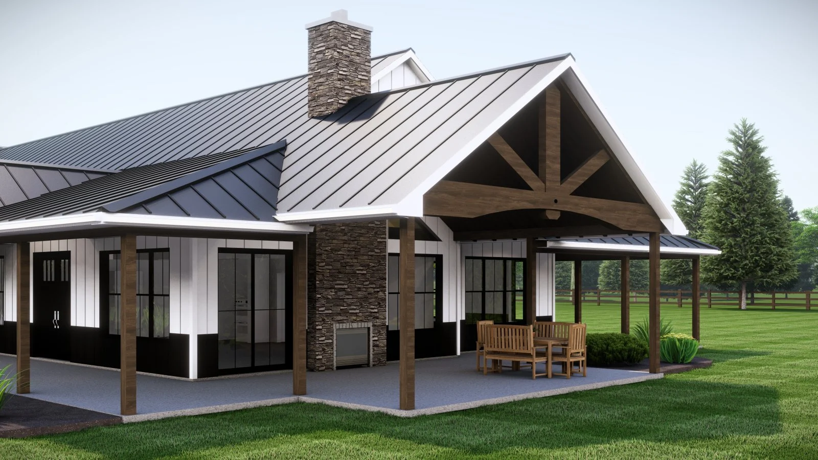 CHD-22282 Barndominium House Plan – Photo 5
