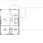 CHD-2292 Barndominium House Plan – Second Floor Plan