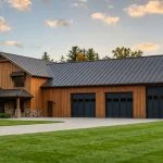 CHD-2292 Barndominium House Plan – Front Elevation