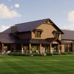 CHD-2292 Barndominium House Plan – Photo 1