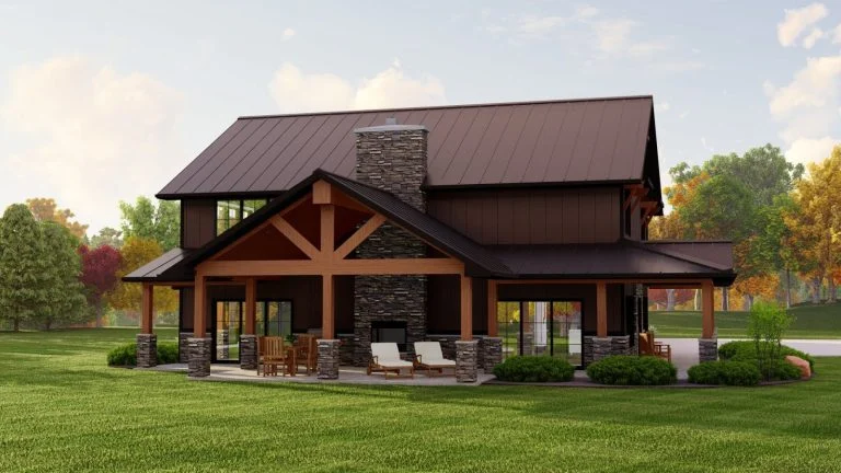 CHD-2292 Barndominium House Plan – Photo 2