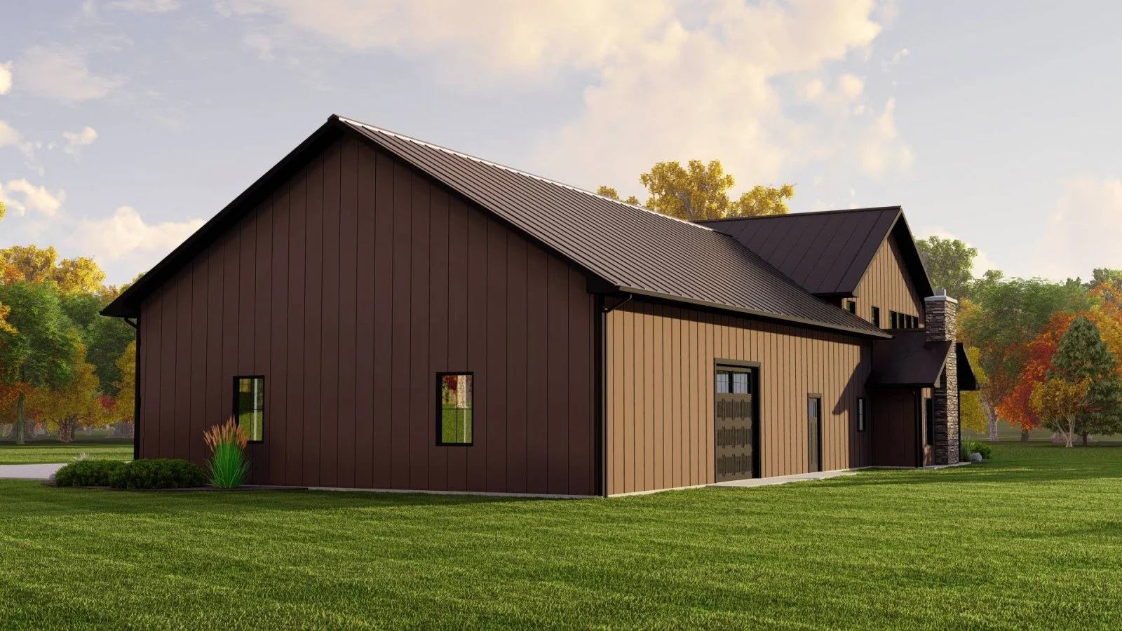 CHD-2292 Barndominium House Plan – Photo 3