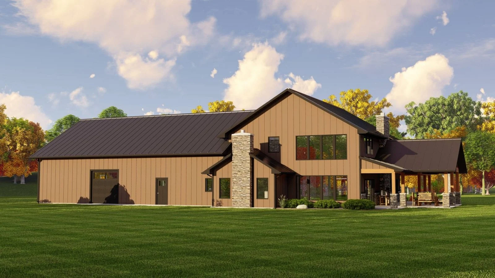 CHD-2292 Barndominium House Plan – Photo 4