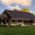 CHD-2298 Barndominium House Plan – Photo 1