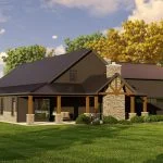CHD-2298 Barndominium House Plan – Photo 2