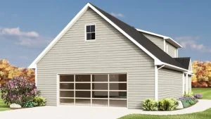 CHD-2309 Beach House Plan – Front Elevation