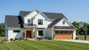 CHD-23205 Country House Plan – Front Elevation