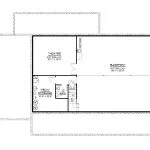 CHD-23350 Country House Plan – Basement Floor Plan