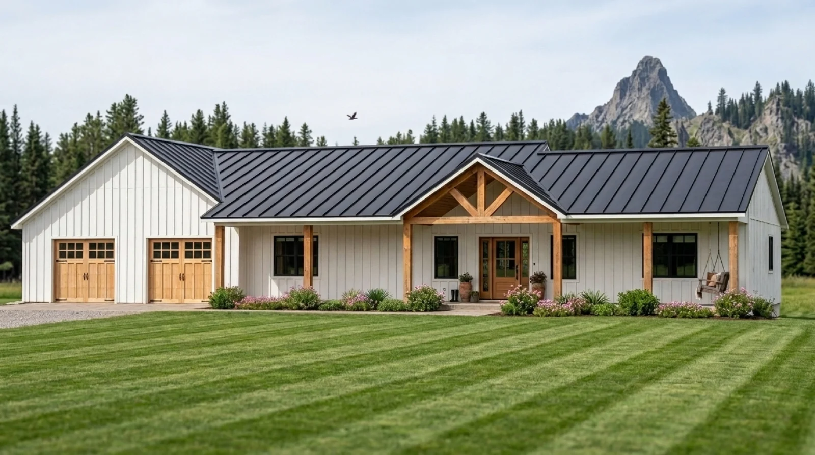 CHD-23350 Country House Plan – Front Elevation