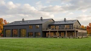 CHD-24122 Barndominium House Plan – Front Elevation
