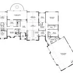 CHD-2420 Country House Plan – Main Floor Plan