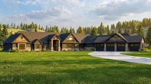 CHD-2420 Country House Plan – Front Elevation