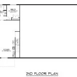 CHD-24216 Barndominium House Plan – Second Floor Plan