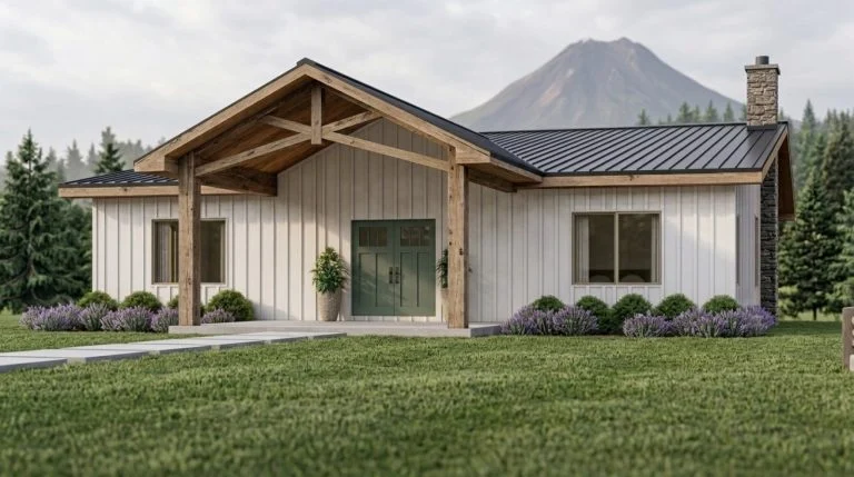 CHD-24219 Craftsmen House Plan – Front Elevation