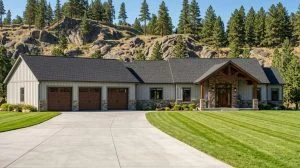 CHD-24243 Country House Plan – Front Elevation