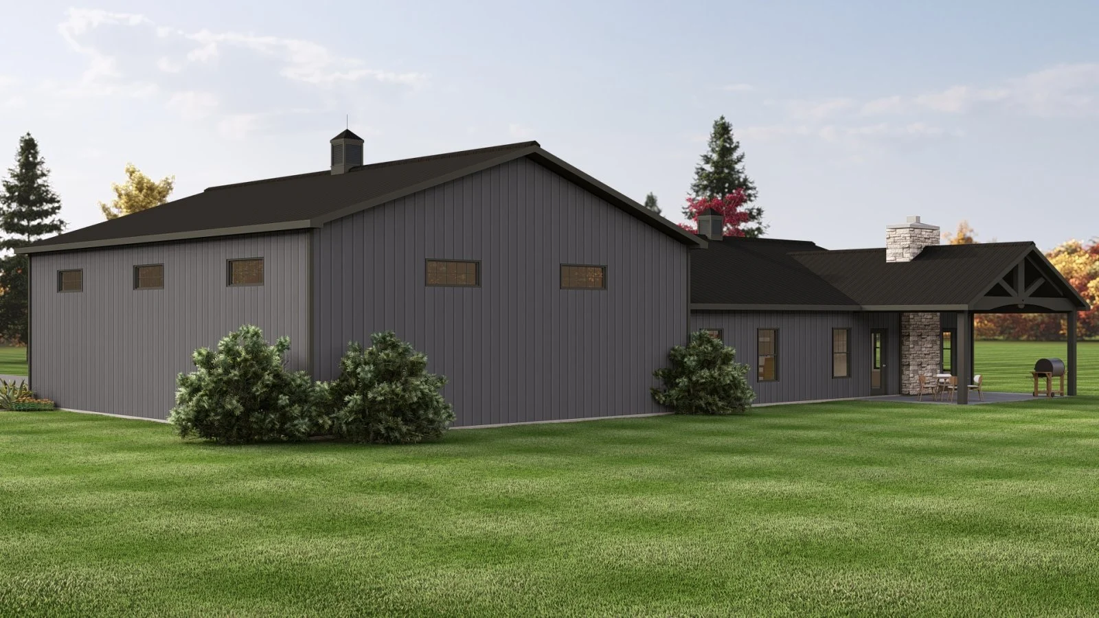 CHD-2425 Barndominium House Plan – Photo 2