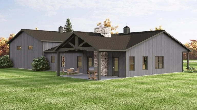 CHD-2425 Barndominium House Plan – Photo 3