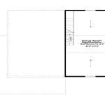 CHD-24301 Barndominium House Plan – Second Floor Plan