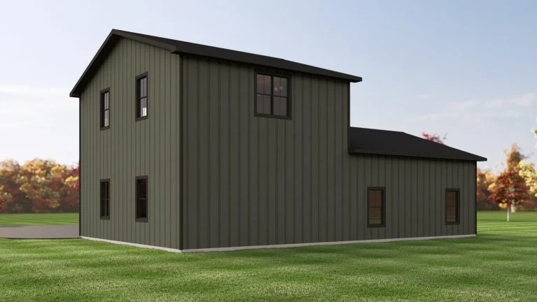 CHD-24301 Barndominium House Plan – Photo 2