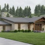 CHD-24309 Country House Plan – Front Elevation