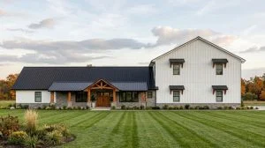 CHD-24357 Barndominium House Plan – Front Elevation
