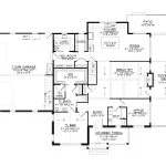 CHD-24411 Country House Plan – Main Floor Plan