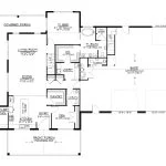 CHD-24413 Barndominium House Plan – First Floor Plan