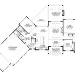 CHD-24519 Craftsmen House Plan – Main Floor Plan