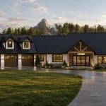 CHD-24519 Craftsmen House Plan – Front Elevation