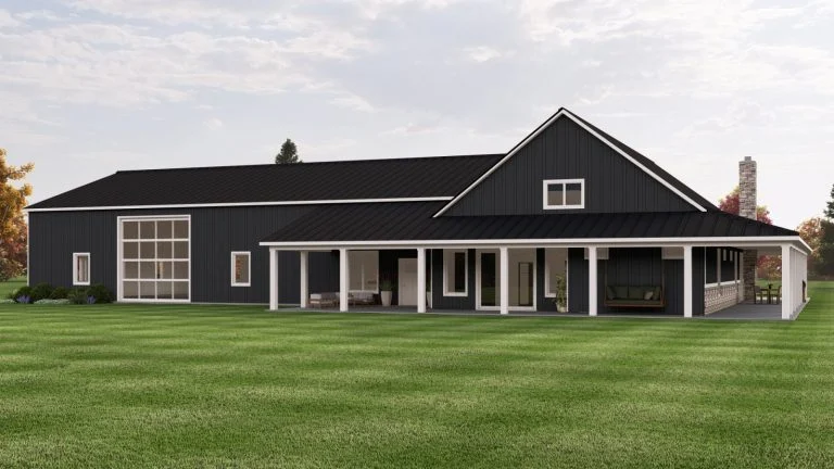 CHD-2472 Barndominium House Plan – Photo 2