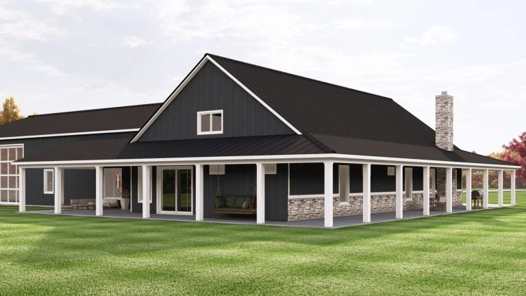 CHD-2472 Barndominium House Plan – Photo 3