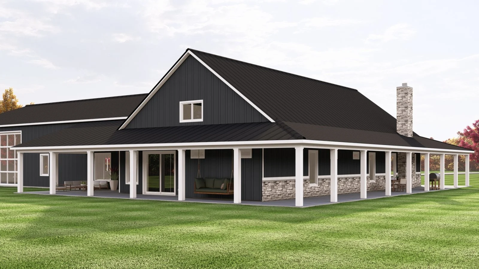 CHD-2472 Barndominium House Plan – Photo 3