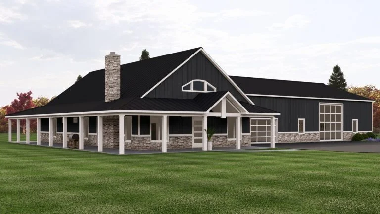 CHD-2472 Barndominium House Plan – Photo 4