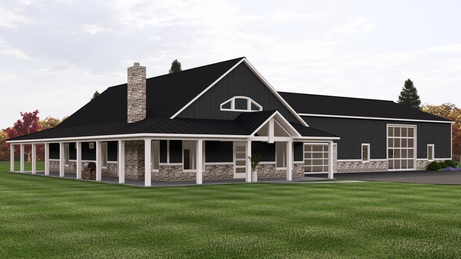 CHD-2472 Barndominium House Plan – Photo 4